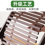 Складывание отдыха в гостиной может лежать на спальном стуле бамбука, сильный прочный пожилой ленивый офис на балконе