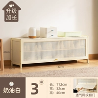 [Дышащая распашная дверь] Кремово-белый — три слоя длиной 112 (полезная для здоровья краска на водной основе)