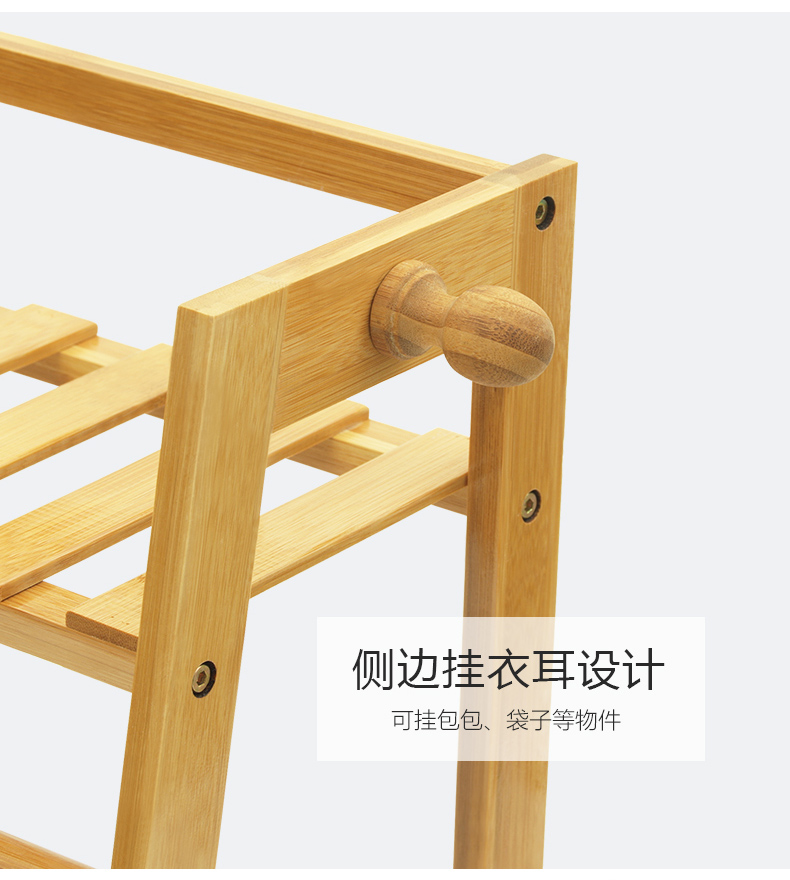 Trojans đơn giản áo rack rắn gỗ phòng ngủ treo quần áo đơn giản hiện đại quần áo kệ sàn giá lưu trữ - Kệ kệ