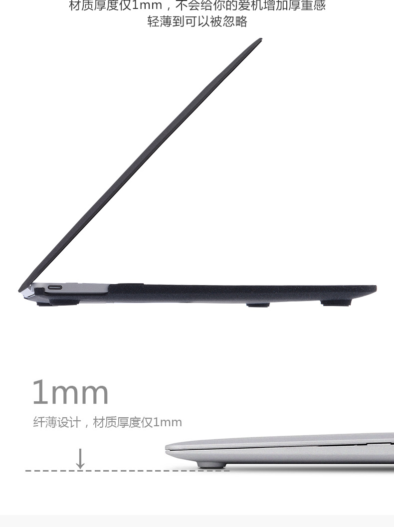 Apple máy tính xách tay Macbook Pro13 inch Air13.3 máy tính 15 phụ kiện vỏ 12 bộ vỏ bảo vệ 11 Apple đặc biệt chống thả cảm ứng bao gồm tất cả siêu mỏng siêu nhẹ làm mát bảo vệ bìa