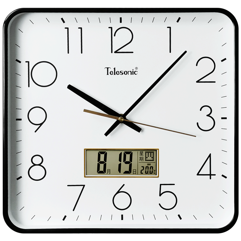 /Uranus silent guest-shaped home living room wall clock