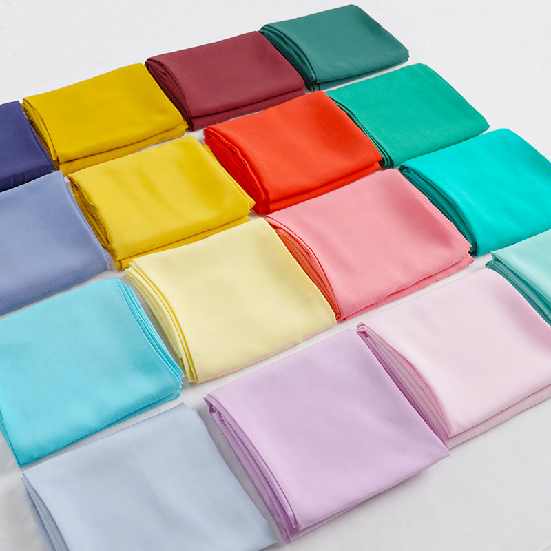 Artificial cotton cloth black and white pure colour cotton silk Summer baby infant Home Clothing Group Children Pyjamas children's pyjamas fabrics