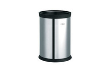 Ya Zhijie stainless steel toilet trash can creative non-covered hotel household kitchen trash can XT02-9106