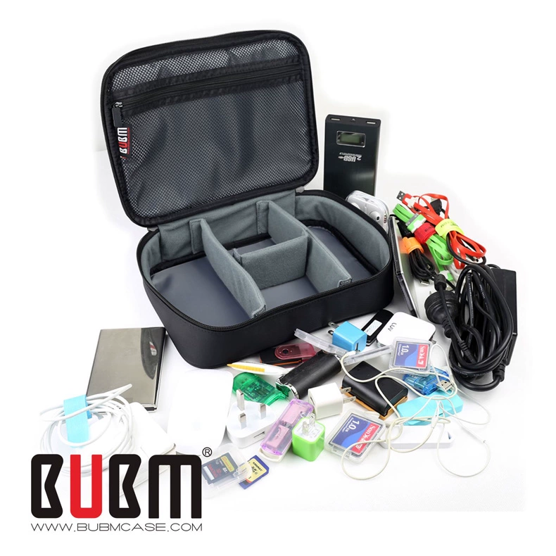 BUBM dòng dữ liệu gói nhập viện điện gói đĩa cứng di động kỹ thuật số bảo vệ sạc tay áo phụ kiện U đĩa U Shield điện thoại di động đa chức năng hộp tai nghe sạc kho báu lớn công suất du lịch phụ kiện di động - Lưu trữ cho sản phẩm kỹ thuật số