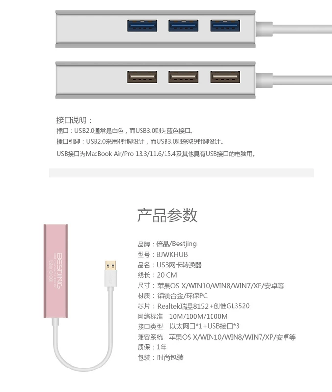 Mac Apple máy tính xách tay cáp usb chuyển đổi macbook máy tính pro adapter-c mạng giao diện không khí loại-c lần lượt hdmi Lenovo docking station Huawei hub kê phụ kiện