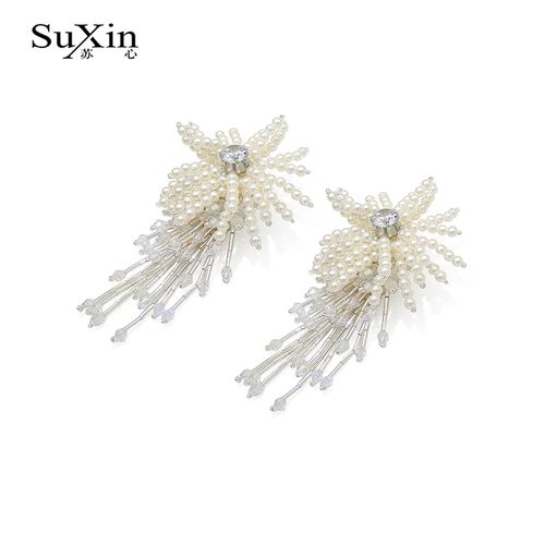 苏心 Модные универсальные серьги, коллекция 2021, популярно в интернете