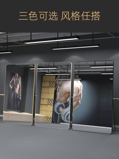 舞蹈室跳舞镜子健身落地全身镜家用女生卧室宿舍出租屋试衣穿衣镜