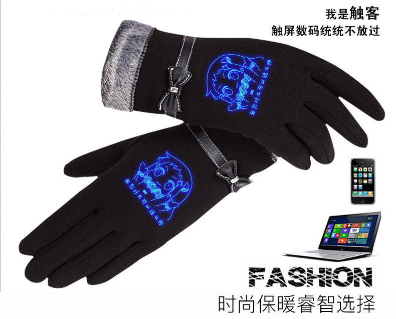 Gants pour femme ANCHISAURUS en Cachemire - Ref 3153952 Image 19