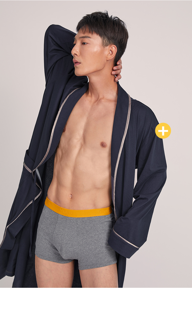 [4 Pack] Quần lót Dapu nam mùa hè mỏng 60s Modal Cotton thoáng khí mồ hôi kháng khuẩn Boxer - Nam giới quần xì nam độc lạ