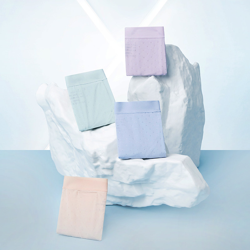 DAPU 大朴 A类安全等级 冰丝无痕 女式内裤 3条装 双重优惠折后￥49.6包邮 多套色可选 男式内裤同价