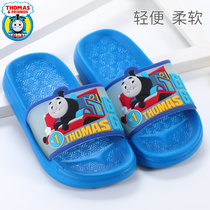 Thomas childrens slippers Summer boys cool slippers Indoor non-slip soft bottom baby home shoes boys bathroom slippers