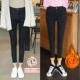 Mùa đông cộng với quần jeans nữ cạp cao eo dày ấm áp phiên bản Hàn Quốc đã được mỏng bên ngoài mặc quần dài 2018 mới quần bò nữ