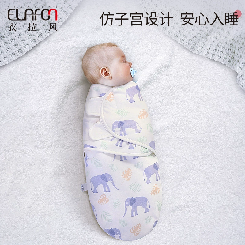 Túi ngủ cho bé sơ sinh bằng vải cotton tinh khiết giả túi tử cung loại tay bé ngủ thoáng khí và dẻo dai chống sốc mùa thu đông - Túi ngủ / Mat / Gối / Ded stuff