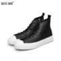 BLESS SHOE B7 zip cổ điển làm bằng tay dây kéo da cao giày những người yêu thích giày thường - Giay cao giày the thao nam chính hãng