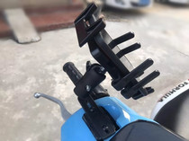 Millipede X-type mobile phone navigation bracket TMAX pedal brake pump cover Mobile phone bracket size sheep universal