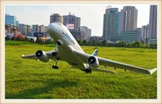 Máy bay A320 mô hình máy bay điều khiển từ xa cánh cố định EP20 hai thân máy bay với thân máy bay chở khách - Mô hình máy bay / Xe & mô hình tàu / Người lính mô hình / Drone