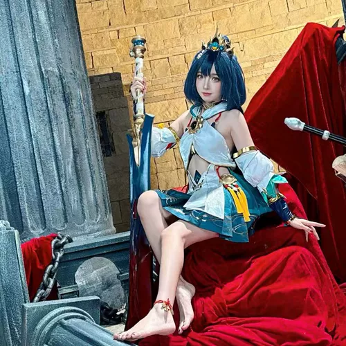 Blasting Star Sky Railway Yunli Cos Flame Wheel Eight Ye Yunli Cosplay Game Anime Service Женская служба C Полный набор