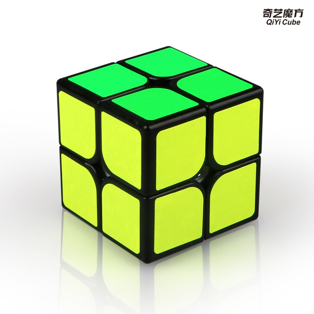 Three-color leaf Rubik's Cube Qiyi three-color Maple Leaf Rubik's Cube entry-level smooth and stable kindergarten teaching aids educational children