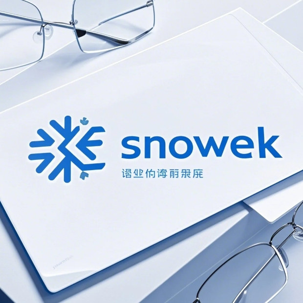 Snowek 灵雪眼镜店的LOGO