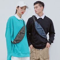 Messenger bag mens large-capacity niche design high-end small bag bag new waist bag fashion trendy brand shoulder bag chest bag