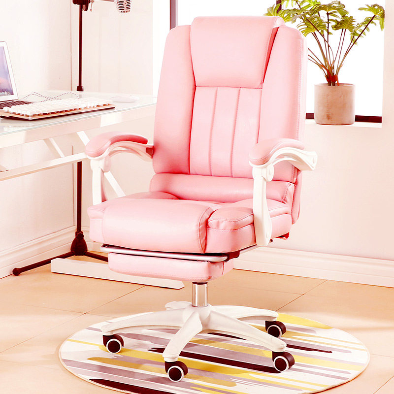 Computer chair comfortable and sedentary girl living master Live home can lie e-sports swivel chair Net red boss office chair