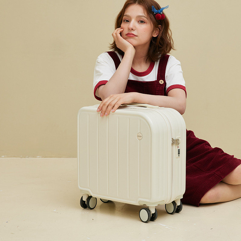 18 inch children's suitcase women small light weight high value mini boarding box short distance box small inch travel trolley case
