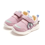 Детская обувь для раннего возраста, детские дышащие спортивные нескользящие туфли подходит для мужчин и женщин, мягкая подошва, 0-1 лет