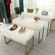 Bay window carpet mat Windowsill mat Plush cloakroom Net red window booth Clothing store mat Shelf counter mat