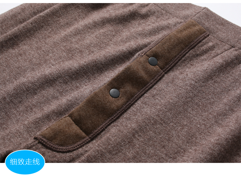 Pantalon collant Moyen-âge simple en laine - Ref 753819 Image 19