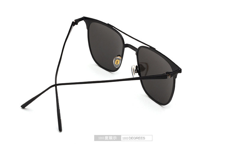 Polarized glasses men's new driving glasses dazzling color sunglasses metal car comfortable shading gorgeous simple beauty