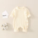 Baby clothes one-piece sweater knitwear female baby foreign style simple crawling clothes autumn and winter full moon princess suit