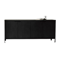 Locker sideboard all solid wood modern minimalist high metal MAX cupboard porch foyer shoe cabinet furniture custom-made