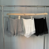 Jayt Summer Wild Classic Comfort Lace Border Guard Light Loose Thin Security Pants Woman