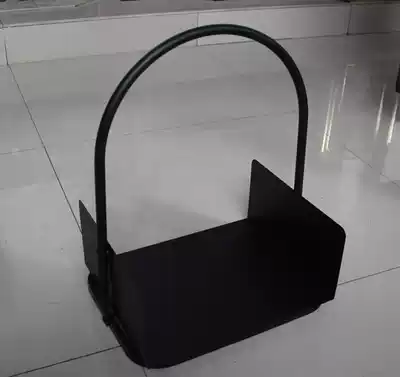 European iron fireplace cast iron rack fireplace tool Villa fireplace wood rack exquisite fireplace fire basket rack