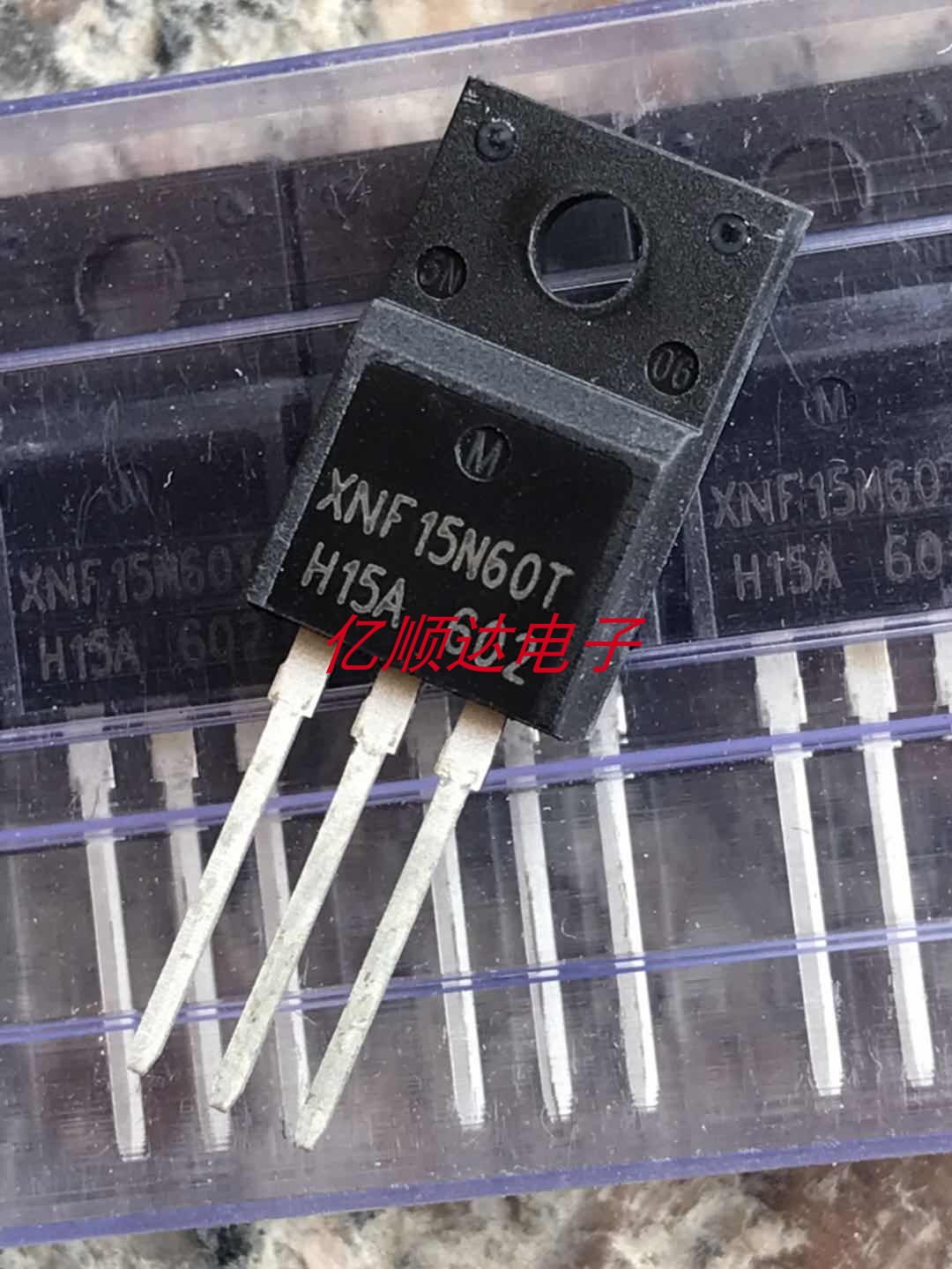 XNF15N60T 15A 600V TO220F IGBT single tube field effect tube only dismantling machine