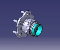 Оригинальная головка вала заднего колеса (специально для новой энергетики)