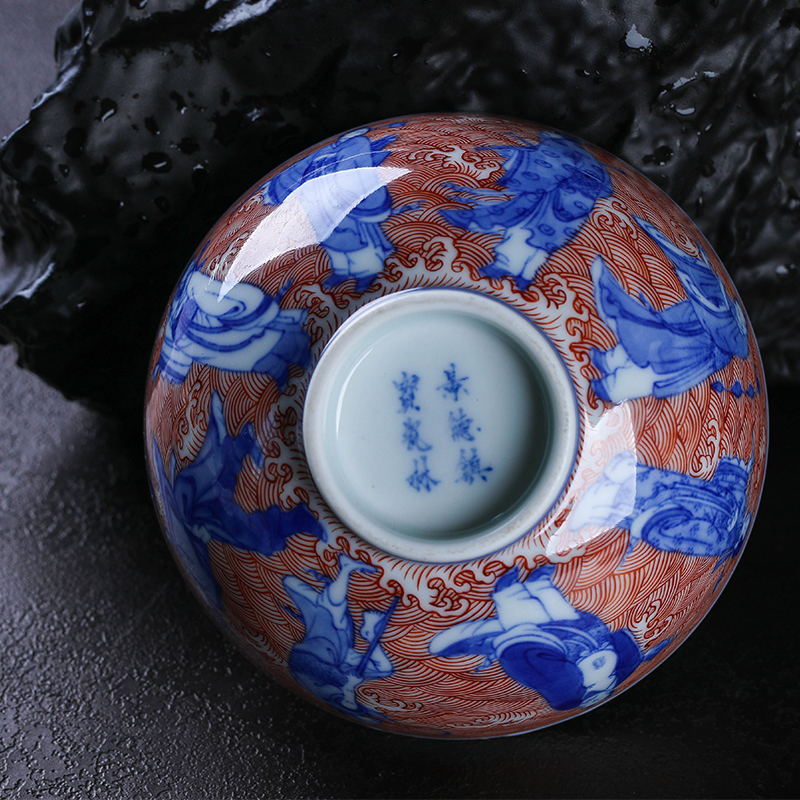 Treasure porcelain Lin Qinghua the eight immortals doesn life of CPU