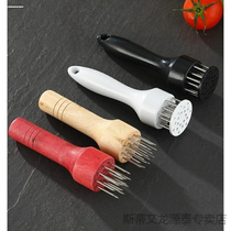 Alloy nail pig skin pork hammer buckle roasted meat insert beef tendon fork steak steak tool meat fork meat needle meat inserter