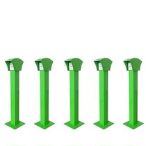 Community electric vehicle bicycle charging station socket pile Battery car charging pile socket waterproof cover rain cover 1