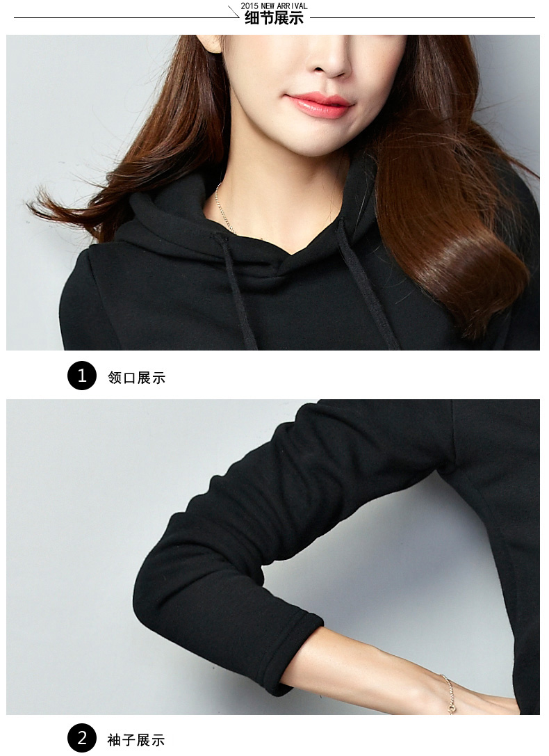 Sweatshirt femme EEVV COCO en Coton - Ref 3217139 Image 19