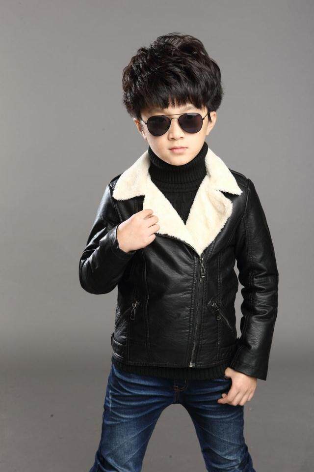 Blouson enfant en cuir PU - Ref 2159409 Image 13