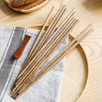 Chopsticks Home Wood High-end Cutlery Chicken Wings Wood Chopsticks No Paint No Wax Bamboo Wood Quick Sub Non-slip High Temperature Resistant