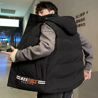 Удерживающий тепло жилет с пухом, утепленная трендовая куртка