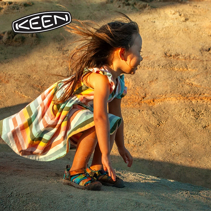 Официальные KEEN Newport H2 outdoor casual sandals Children with wading trace on stream shoes