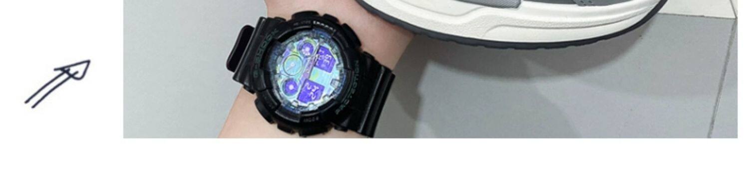 Папа обувь 男鞋2024新款春季透气网面防臭运动休闲跑步增高老爹潮牌劳保潮鞋