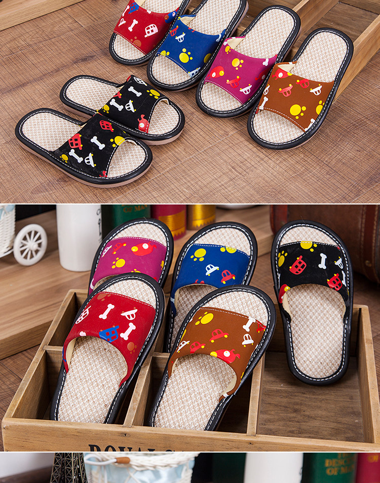 Chaussons enfants en autre pour Toute saison - semelle tendon - Ref 1013426 Image 13
