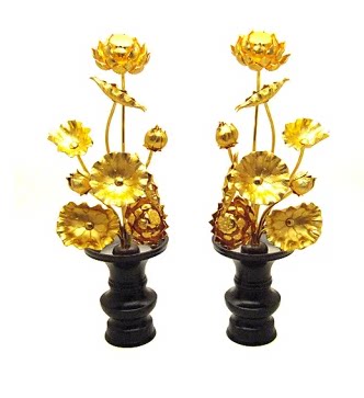 Japan Direct Post Japan Changflowers vase A set of true words Tang Mio Dongmi Changflowers Former for flowers Big number everflower