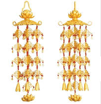 Japanese direct mail esoteric instruments pure copper gall accessories (1 pair) 4 sizes for Buddha altar