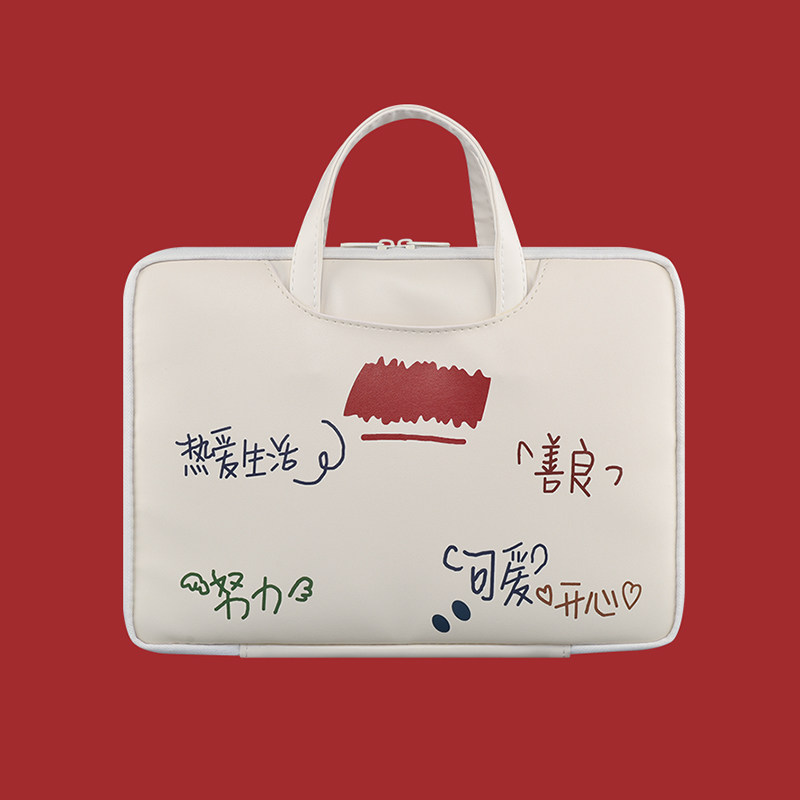 Mobile pen electric bag woman Xiaoqing new shockproof computer bag ins Huawei HP Star 14 Lenovo handbag Dell 15 6 inches cute Apple air13 3 inch good-looking 14 art and women