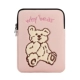 Pink Whybear Bear (вышитая таблетка внутренней билевой сумки)